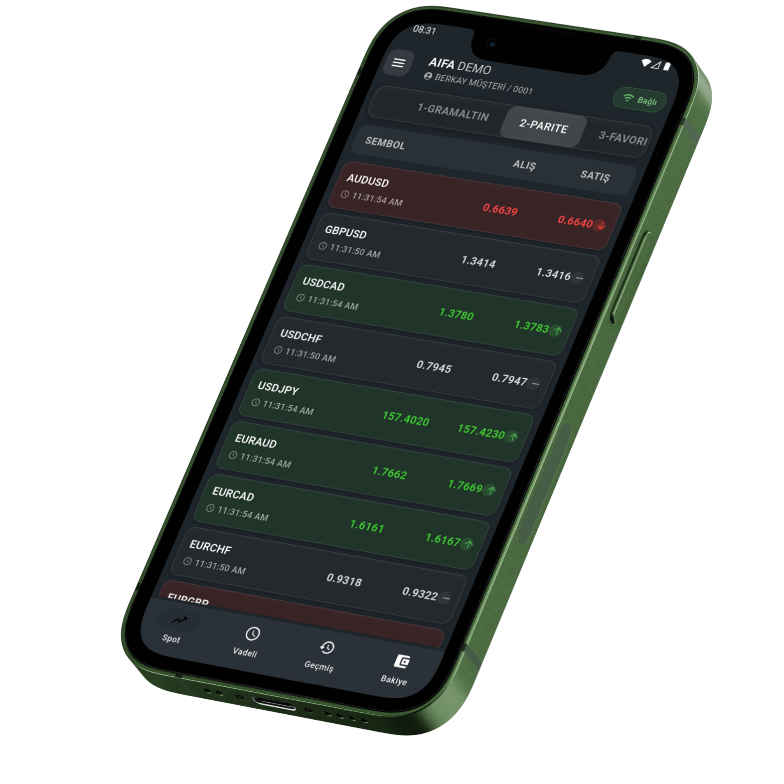 Fiziki Trader ekran görüntüsü